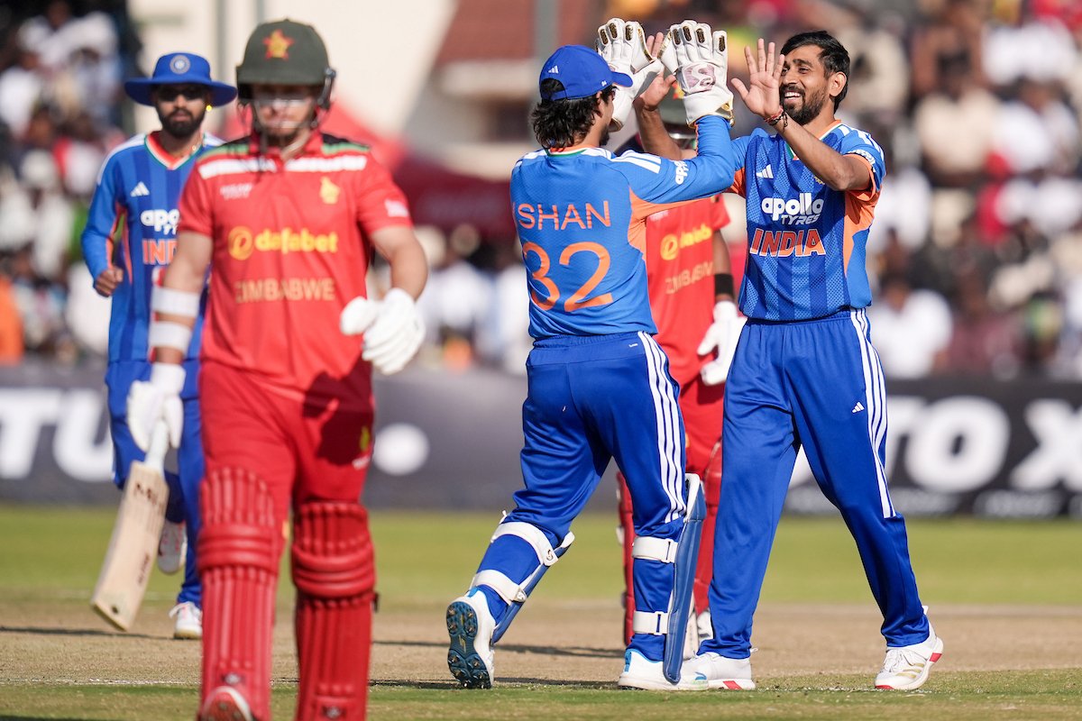 Ind vs Zim Abhishek 